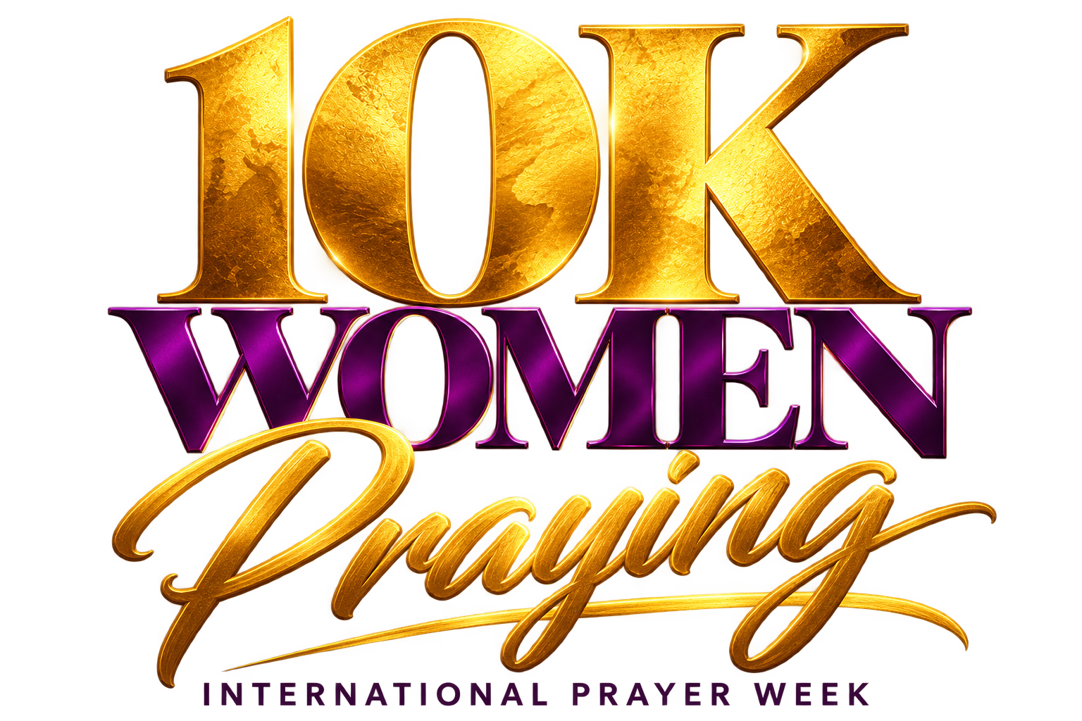 10K Women Praying Logo
